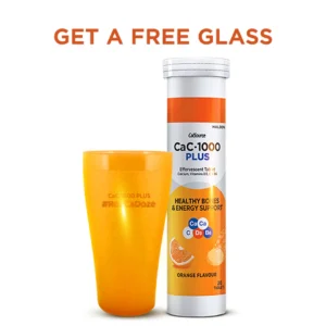 CaC-1000 Plus Orange Flavour Effervescent Tablets