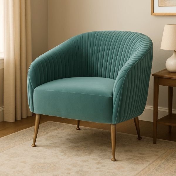 elvet Shell Lounge Chair - Image 3