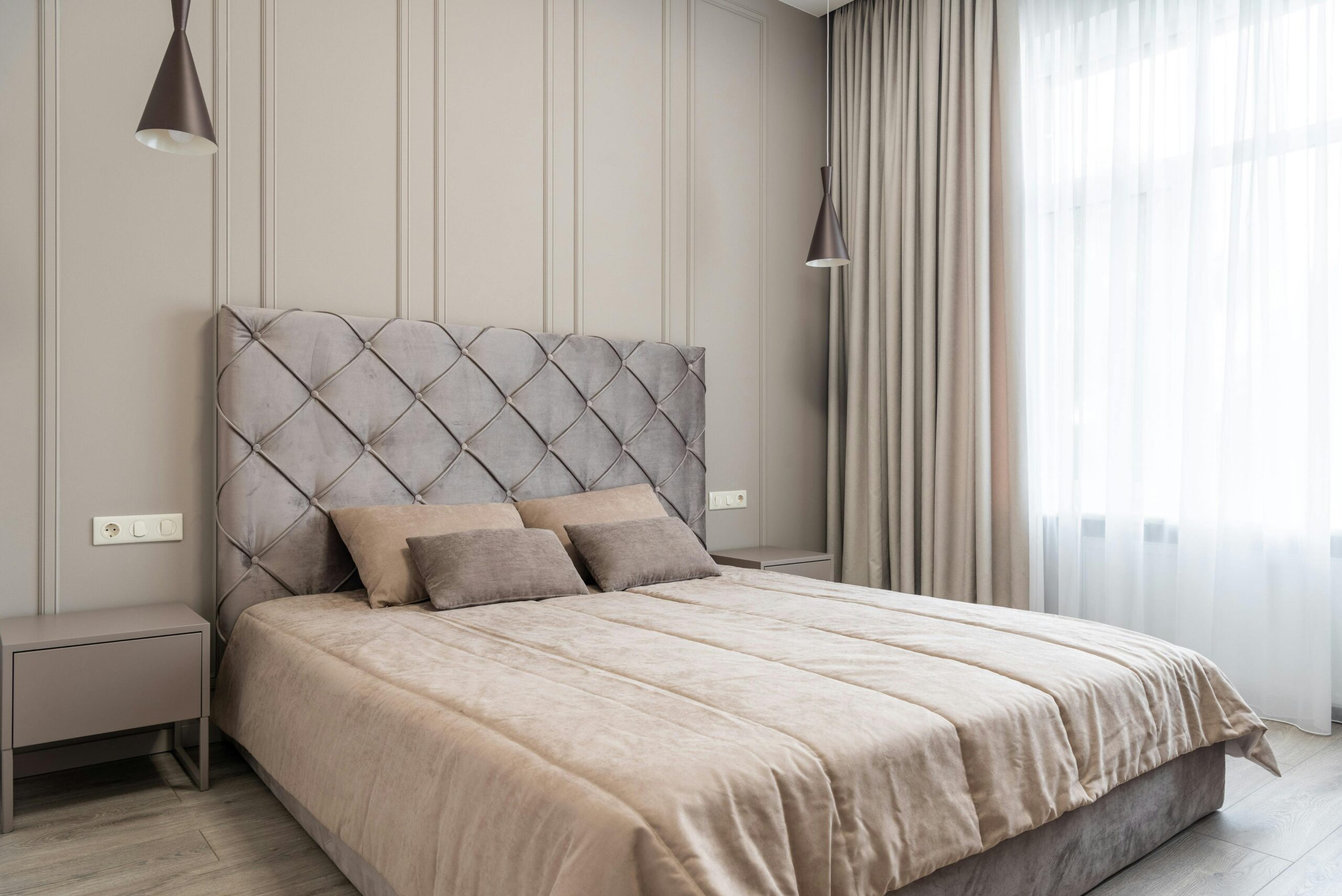 Soft Tufted Elegance Bed - Image 3