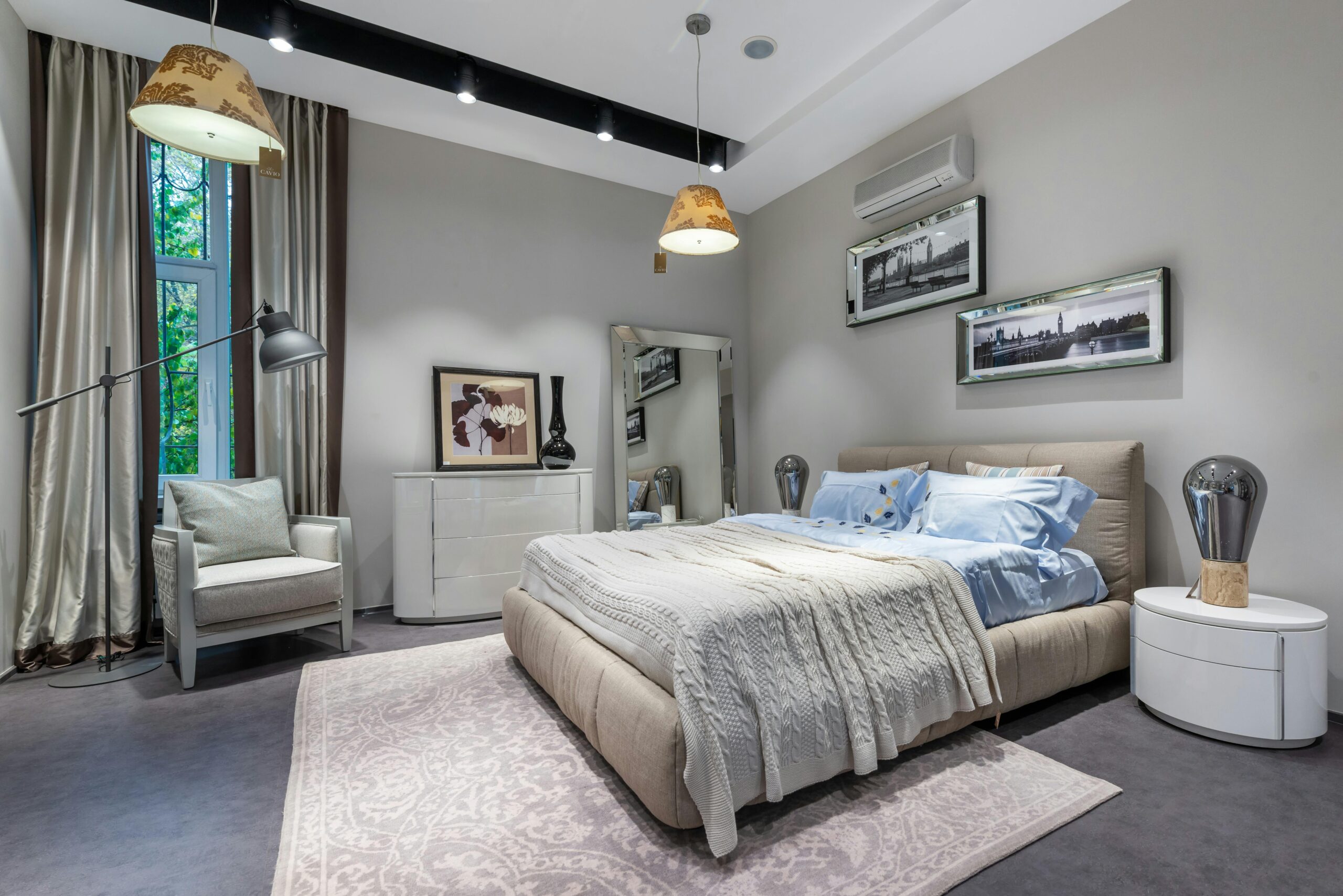 Cozy Urban Fabric Bed