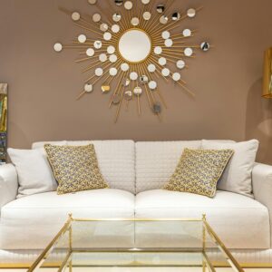 Golden Aura Comfort Sofa