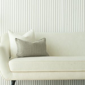 Ivory Minimal Luxe Sofa