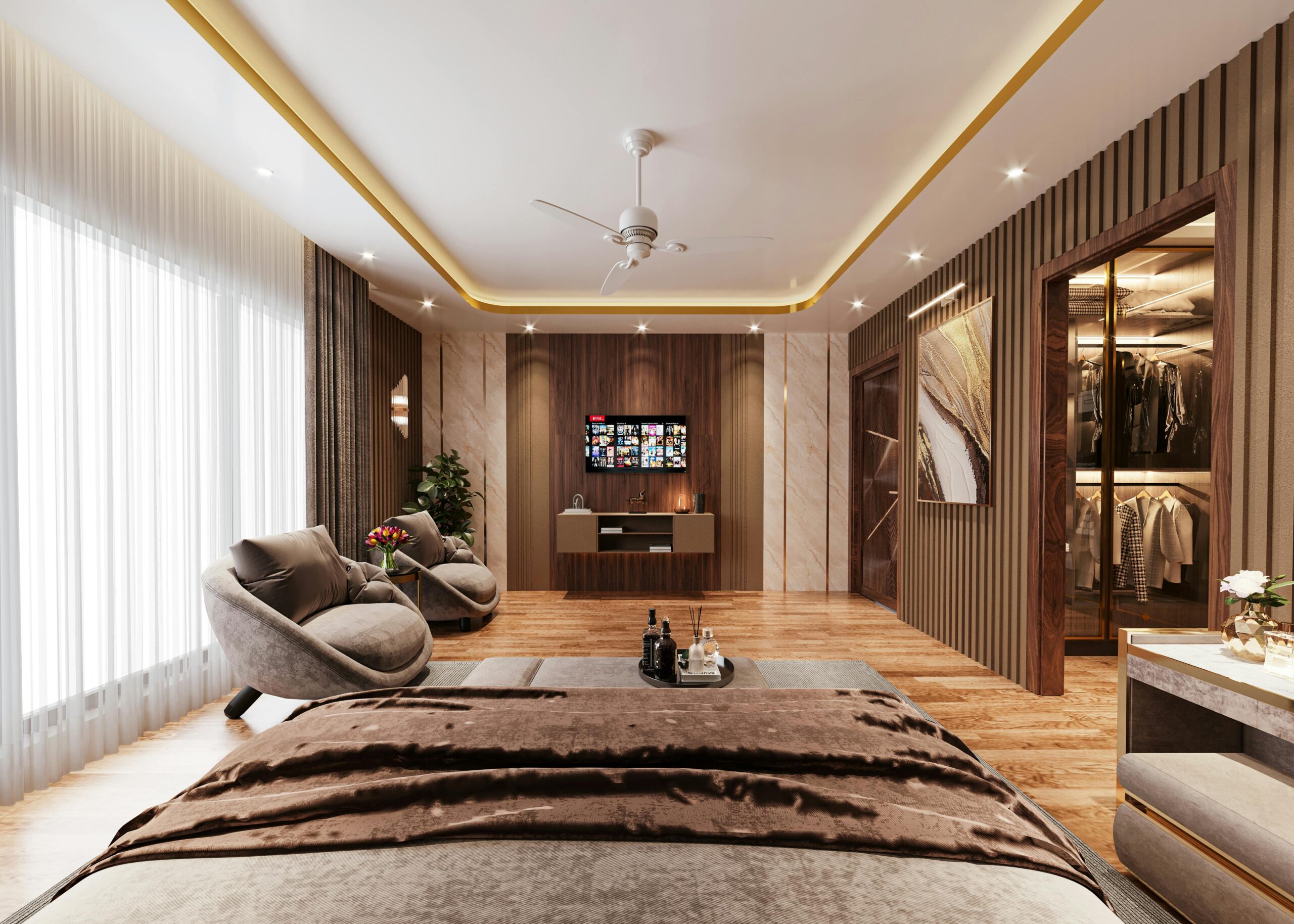 Royal Luxe Panel Bed - Image 3