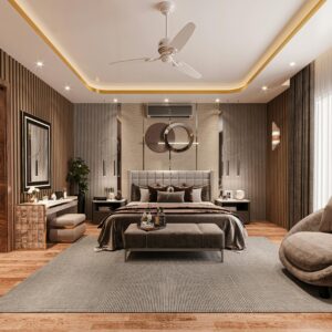 Royal Luxe Panel Bed