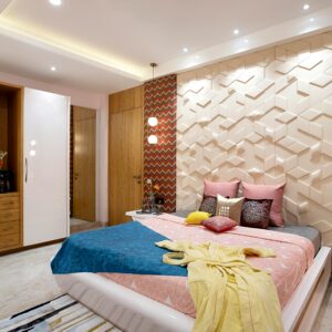 Modern Chic Panel Bed