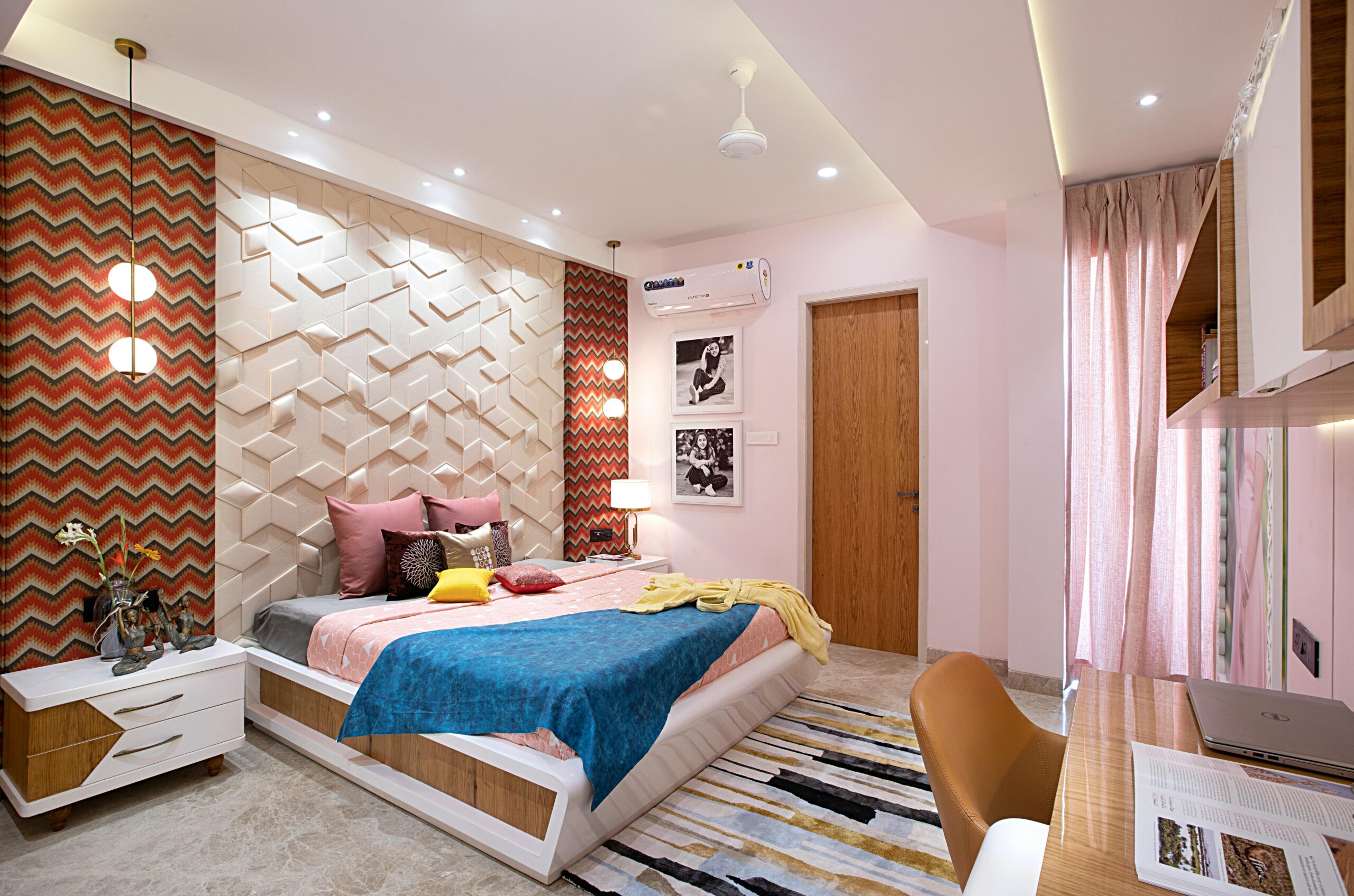 Modern Chic Panel Bed - Image 2