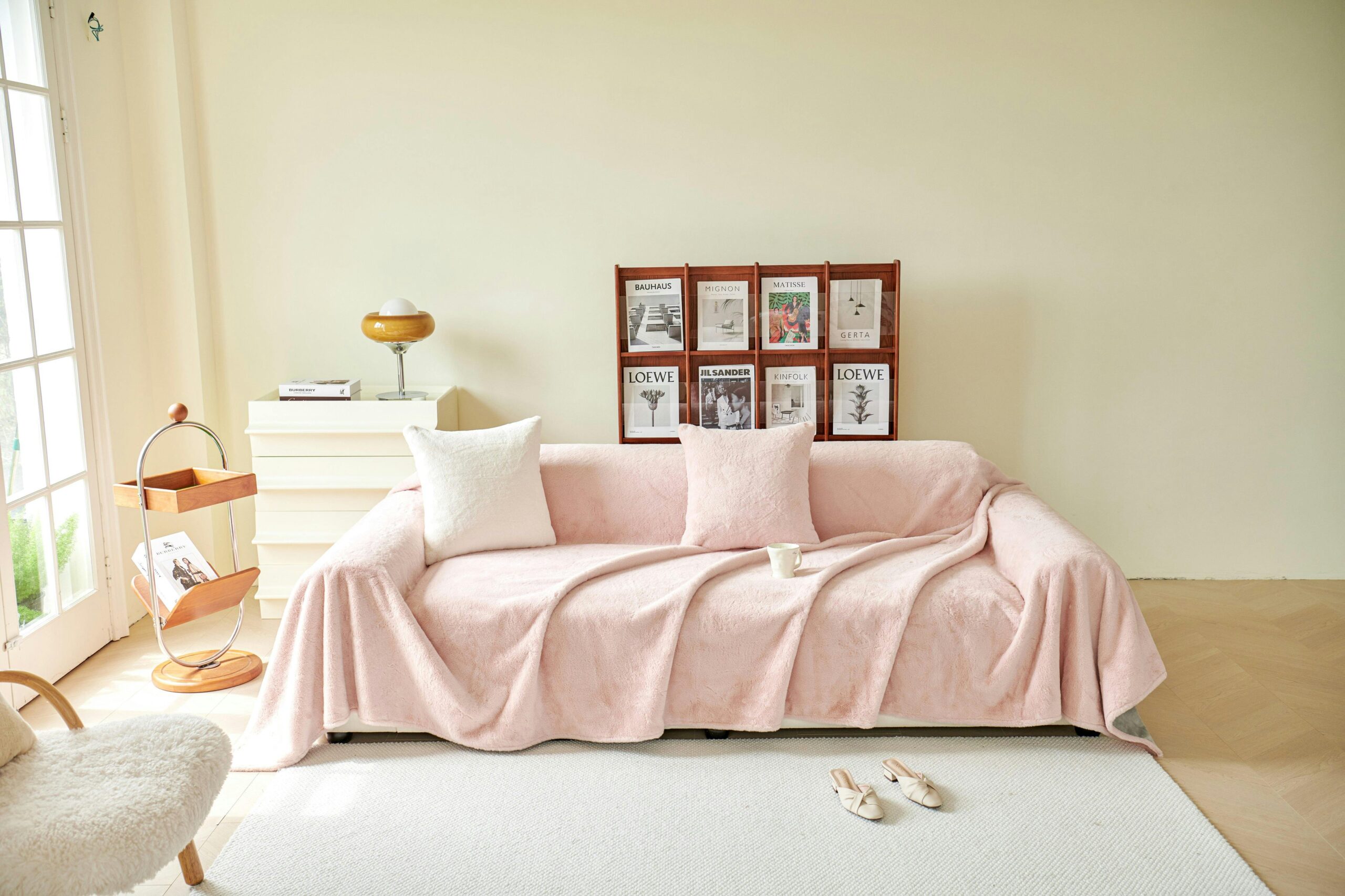 Blush Cozy Comfort Sofa - Image 2