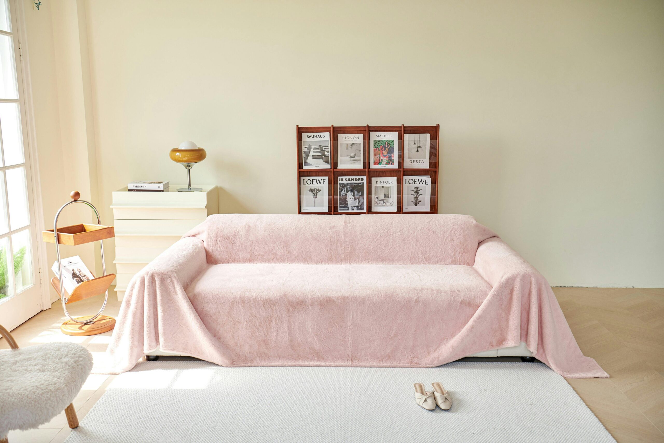 Blush Cozy Comfort Sofa - Image 3