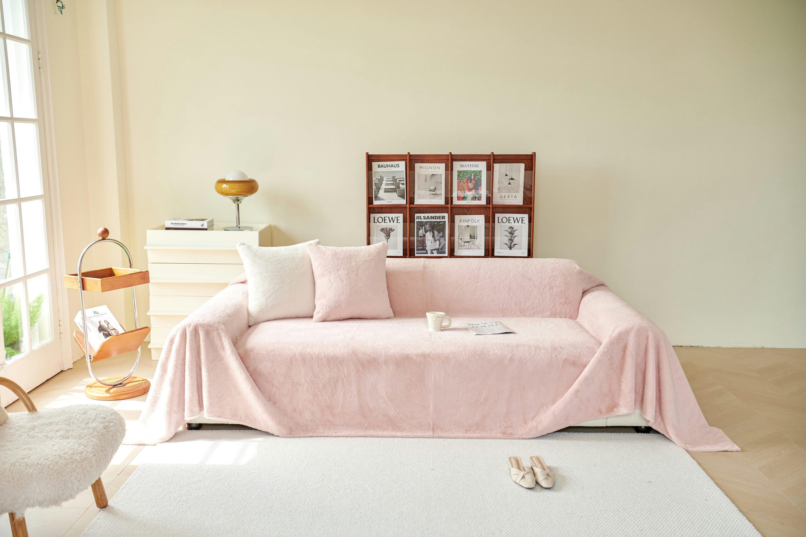 Blush Cozy Comfort Sofa